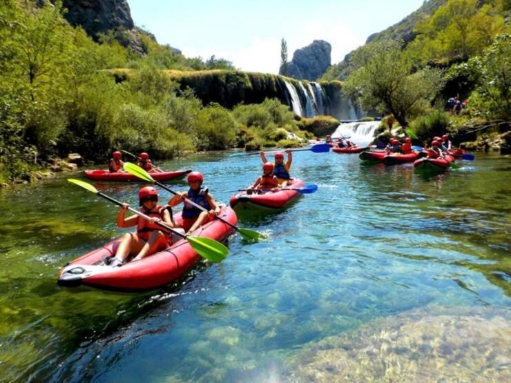Rafting on the river Zrmanja Rafting on the river Zrmanja