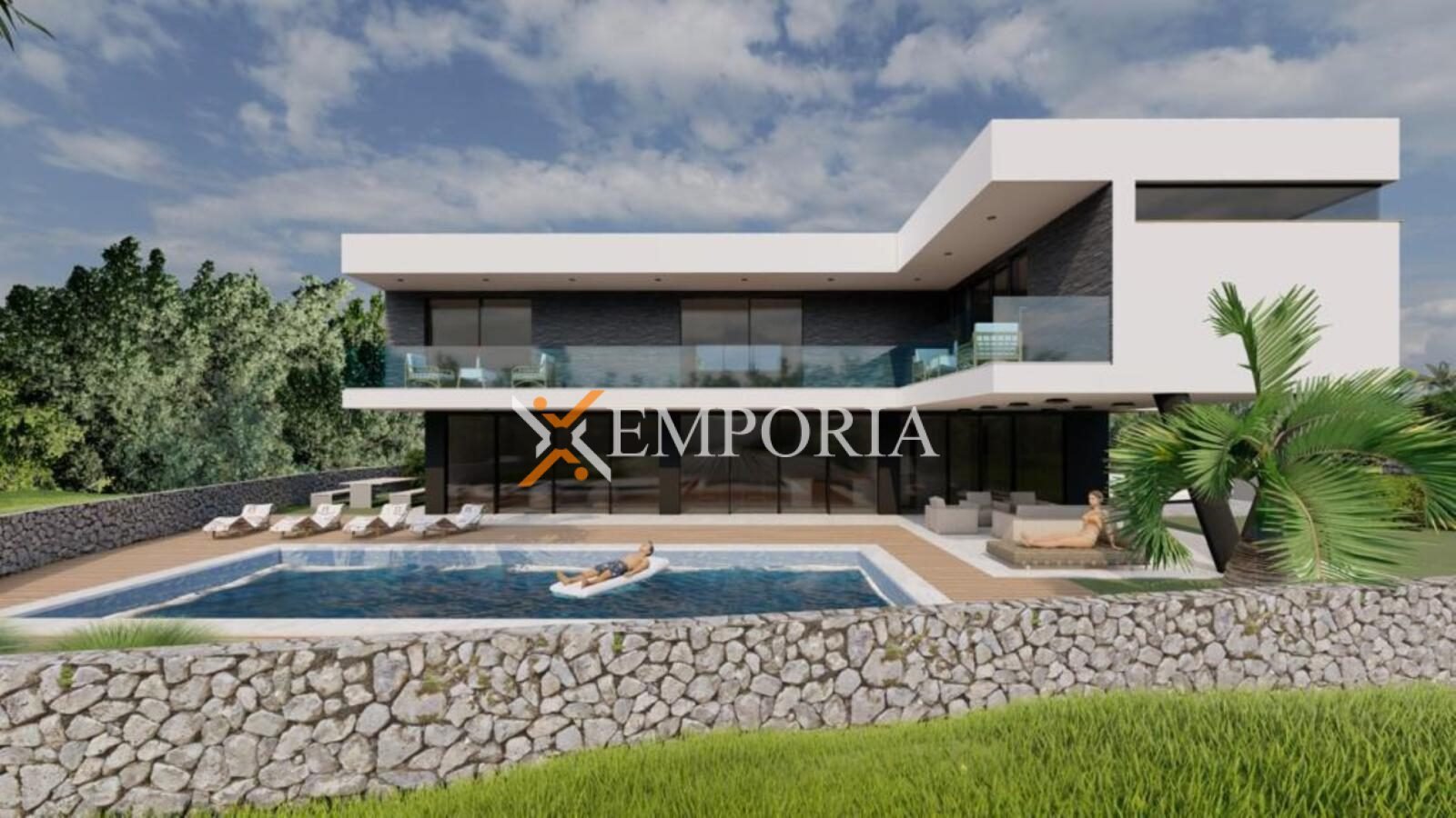 Villa with a pool is for sale Novigrad H554 Emporia Real Estate Zadar