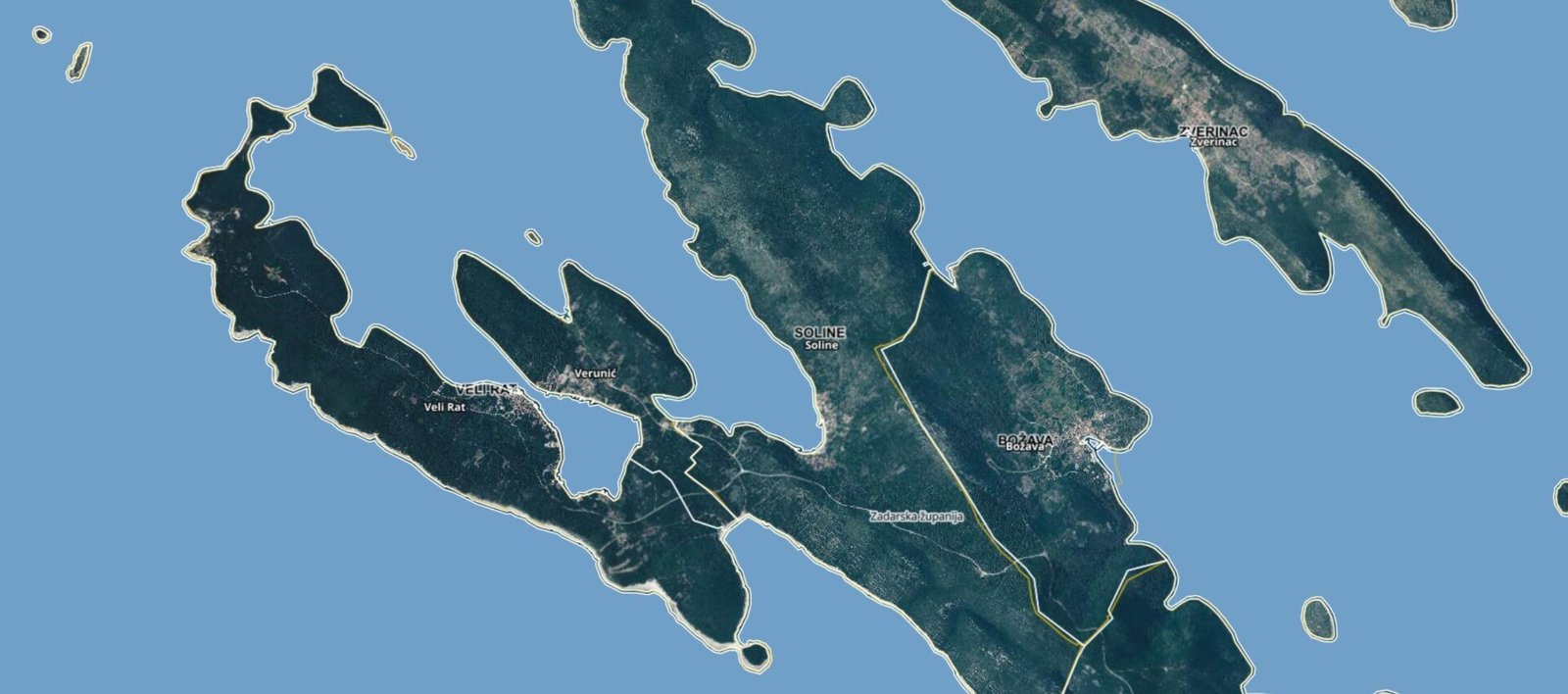 Urbanized land L563 – Island of Dugi otok, Soline